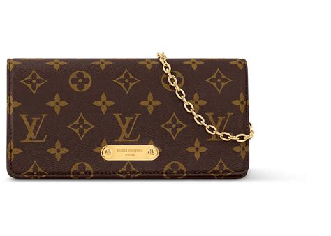 wallet on chain lily|cost of louis vuitton wallet.